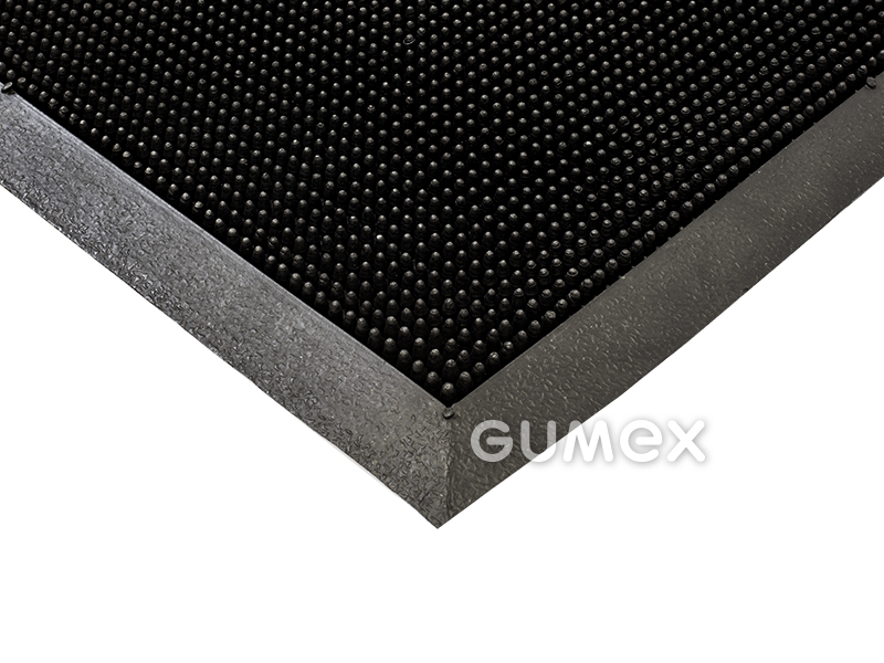 FINGERTIP Matte, 13mm, 600x800mm, weiches Design, NR, -20°C/+160°C, schwarz, 